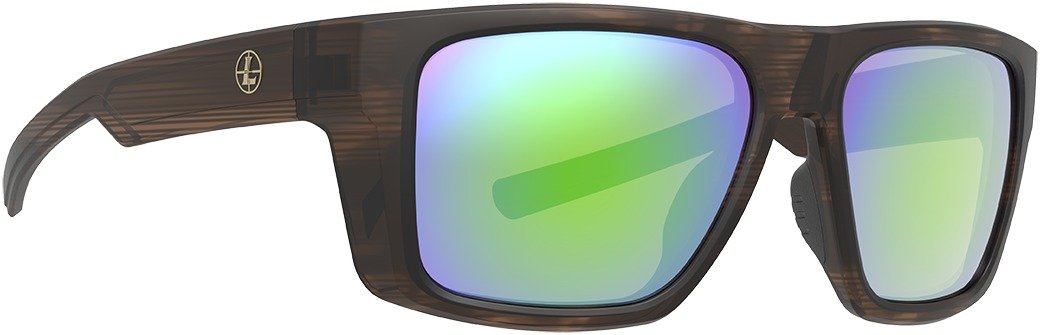 Leupold 186753 Skyline Matte Tortoise Emerald Mirror - Leupold & Stevens
