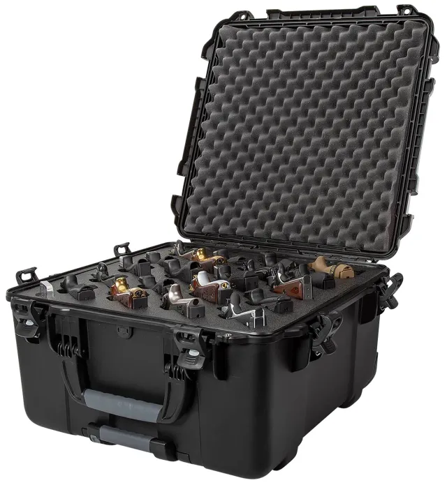 NANUK 96820UP1 20 Up Pistol Case Black Resin Waterproof Dustproof Foam - Nanuk for sale at Smoke Wagon Firearms