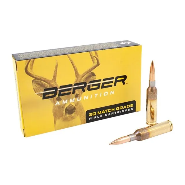 Berger 20010 6mm Creedmoor 95gr Classic Hunter Ammo 20/Box - Berger Bullets - 6MM CREEDMOOR