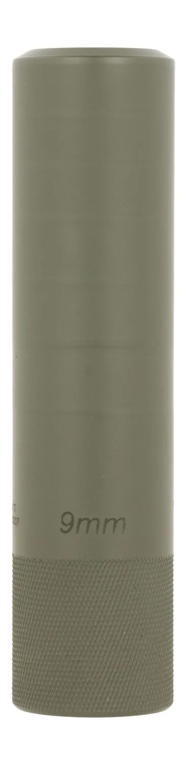 Fletcher Rifle Works PERM9TIODG Permian 9mm 1.62" OD Green Titanium 1.375"x24