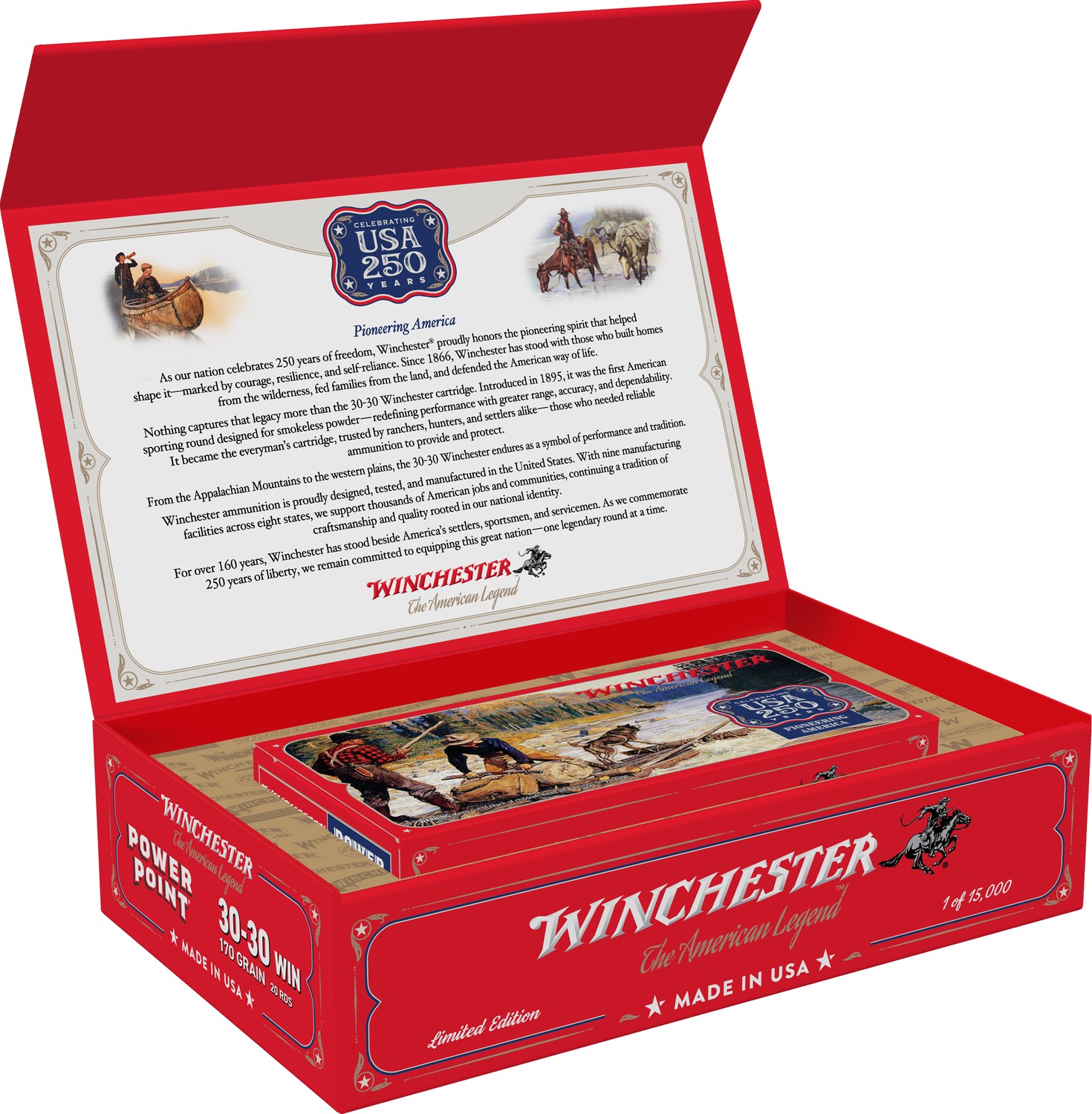 Winchester SUPER-X 30-30 WIN 170GR 250TH X3030250 - Winchester - 30-30 WIN