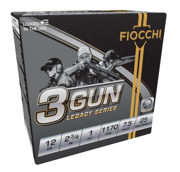 Buy Fiocchi 3 Gun Match Shotshells 12ga 2-3/4 1-1/8oz 1200 fps #7.5 25/ct online