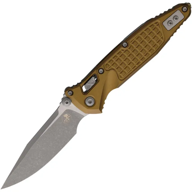 Microtech SOCOM RAM-LOK 4 In SE/STD/APOC Tan Aluminum Frag Handle - MICROTECH for sale at Iron and Lace