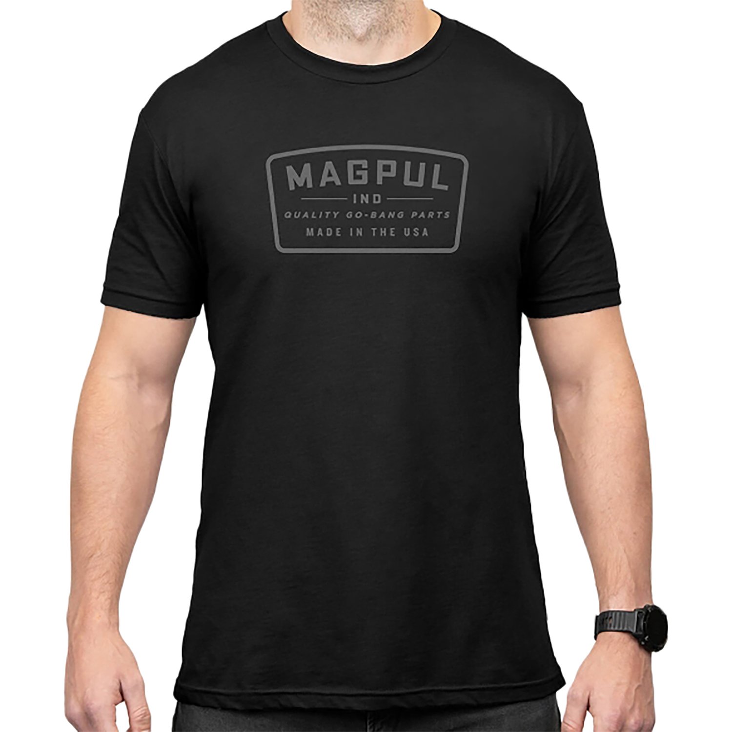 Magpul MAG1526-001-2XL Go Bang Parts Black Cotton/Polyester Short Sleeve 2XL