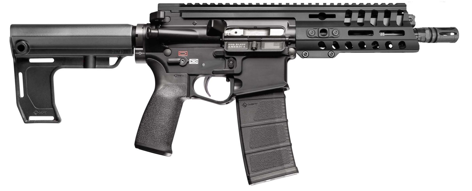 POF USA 02169 P415 223 5.56 7.5in Black Tactical Pistol - POF USA - 223 Rem | 5.56 NATO