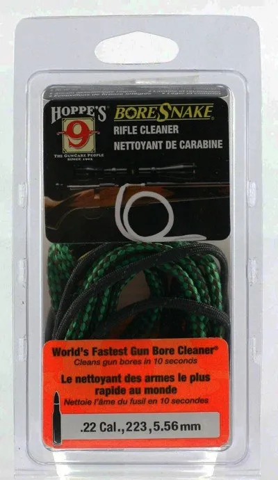 Hoppe's Boresnake .22 Cal Center/Rimfire Rifle Cleaner 3 oz - Hoppe's for sale at Smoke Wagon Firearms