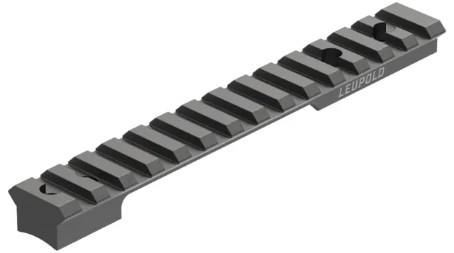 Leupold BackCountry Cross-Slot One Piece Base Matte Kimber 84M - Leupold & Stevens