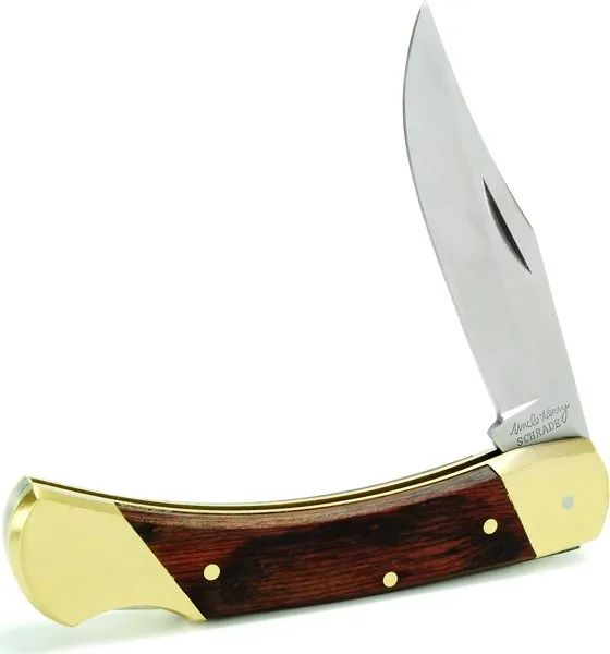Uncle Mikes LB7 Bear Paw Lockback Knife Leather Sheath - Uncle Mike's