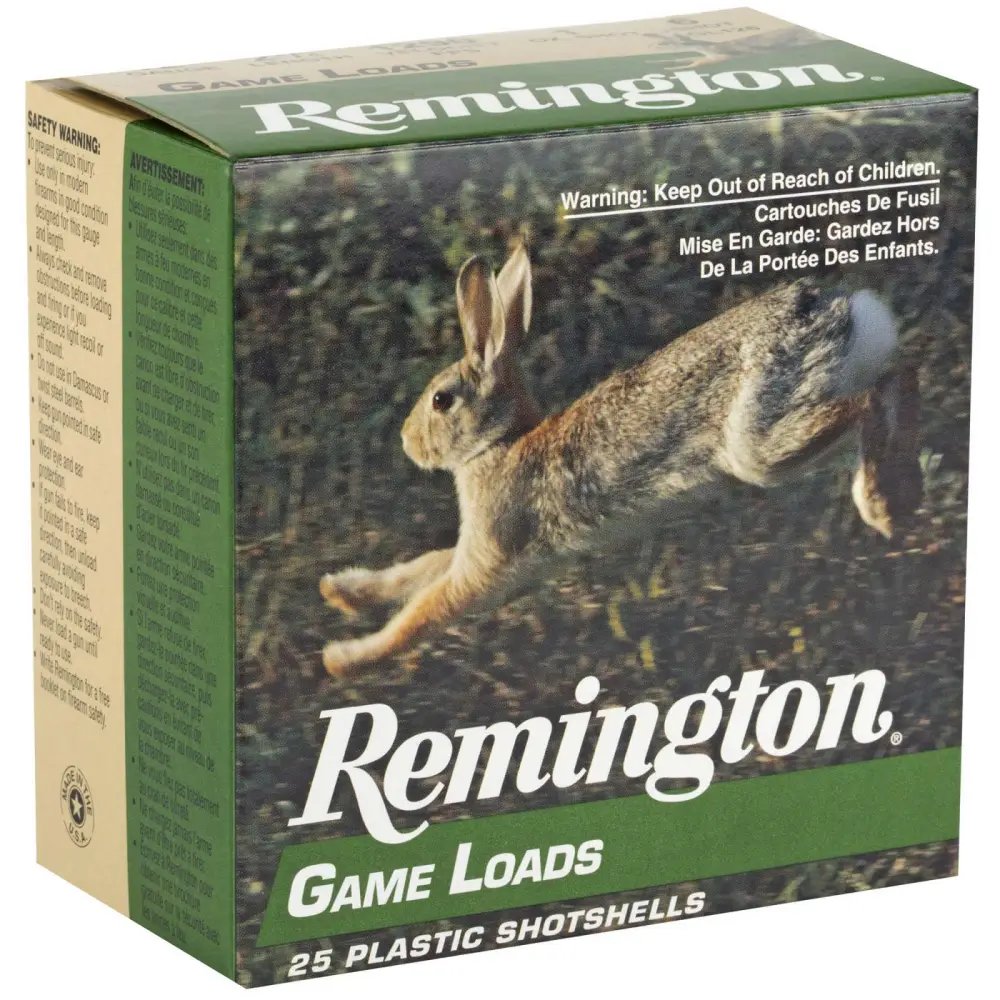 Remington Ammunition 20028 Game Load 12Gauge 2.75" 1oz 6Shot 25 Per... - Remington Arms Company, LLC - 12 Gauge