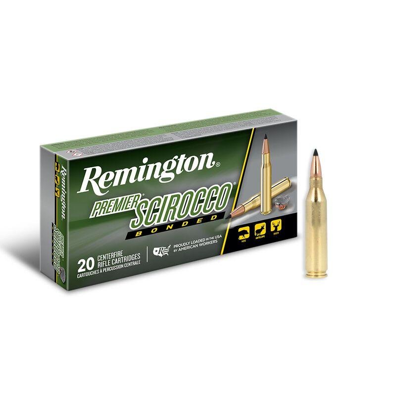 Remington Premier Scirocco Bonded 243 Winchester 90 Grain 20 Rounds - Remington Arms Company, LLC - 243 Win