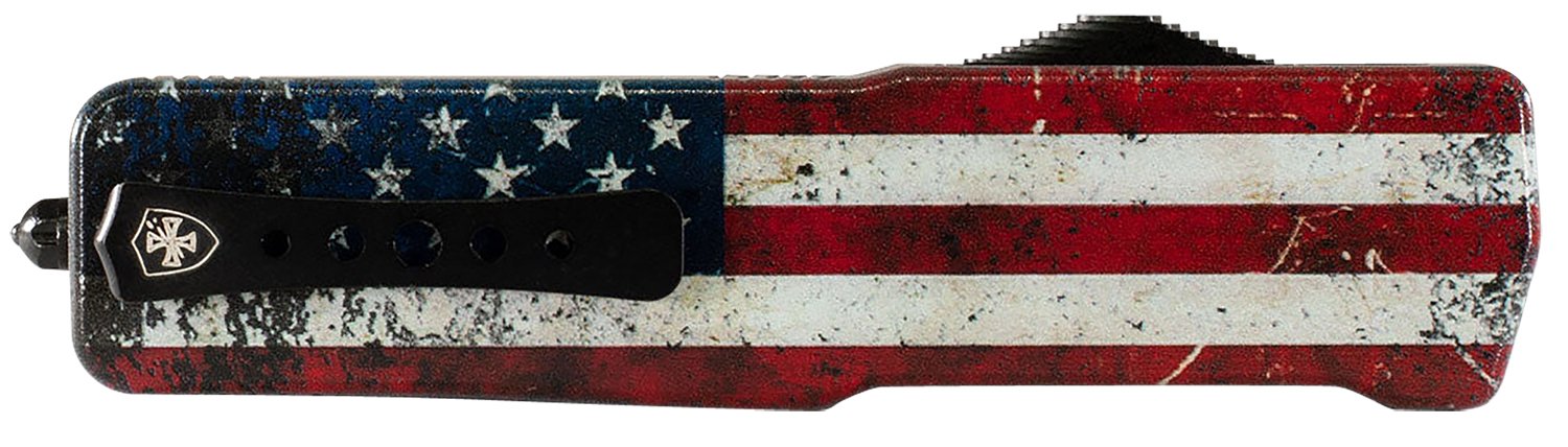 Buy Templar MAUS321 3.16" OTF D2 Steel Blade US Flag Aluminum Handle Knife online