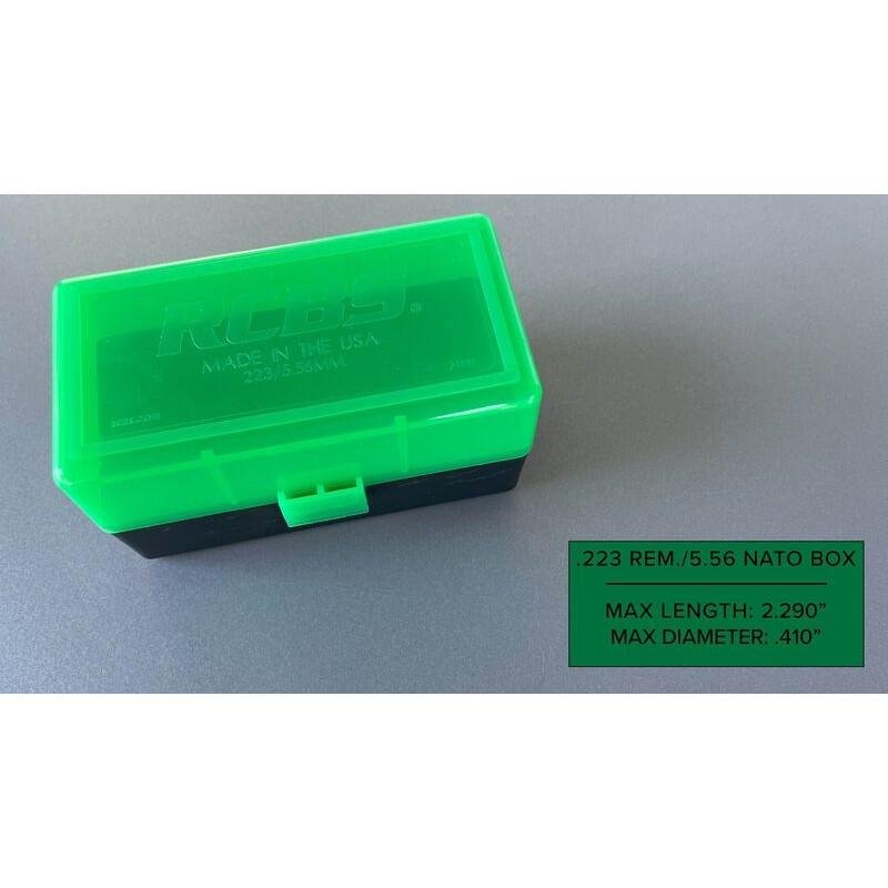 Buy RCBS Impact Resistant Ammo Box .223 Rem / 5.56 NATO online