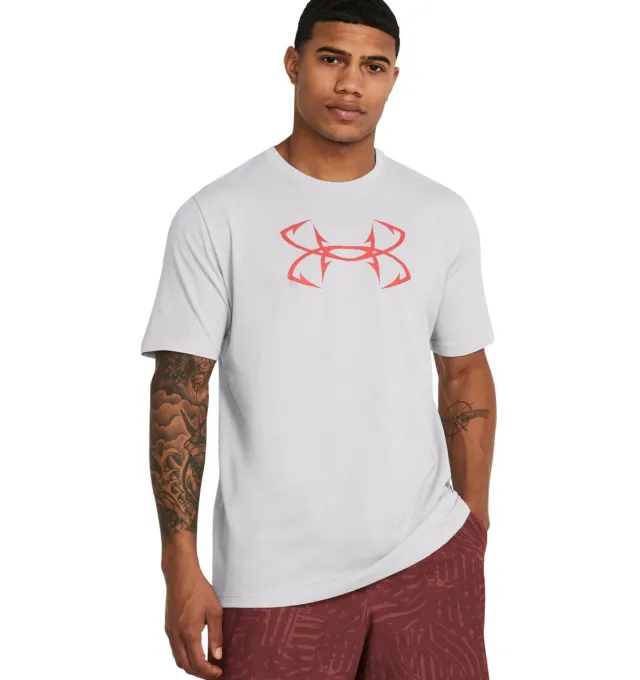 Under Armour Fish Hook Logo T-Shirt Short Sleeve Graphic