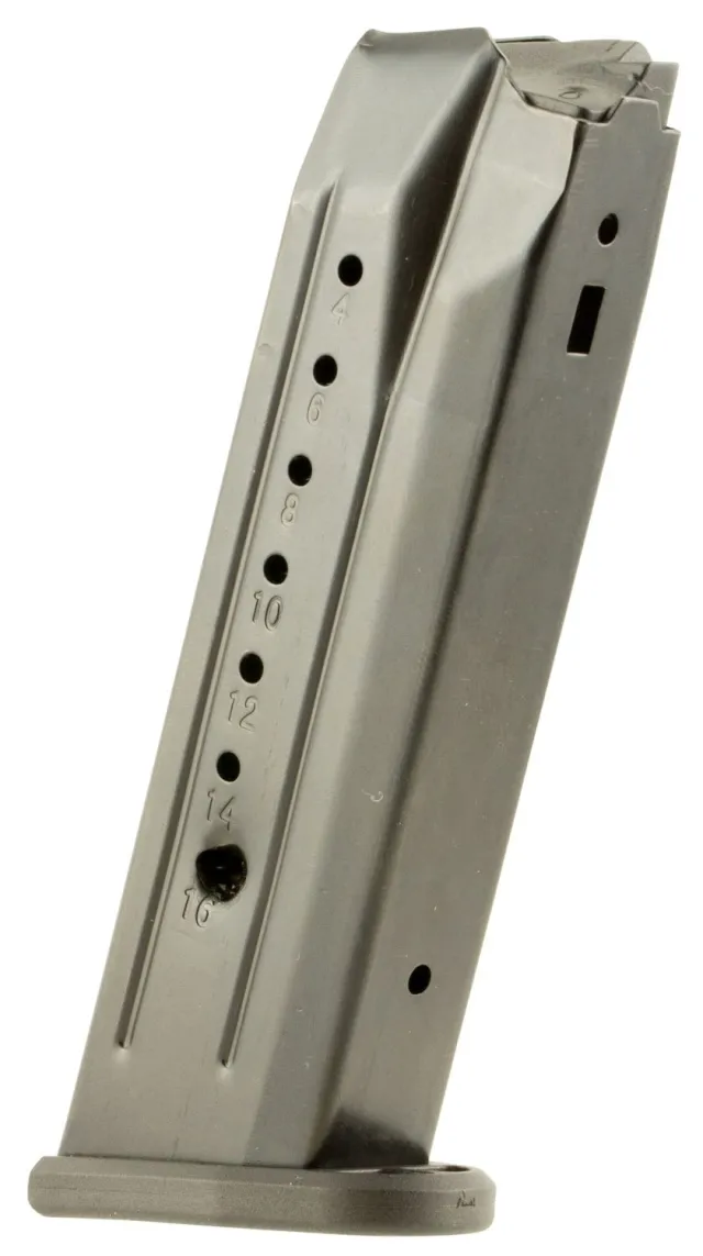 Buy ProMag RUGA36 Ruger SR9 9mm Blue Steel Magazine - 15 Round Capacity, Heat-Treated Carbon Construction, USA Made online