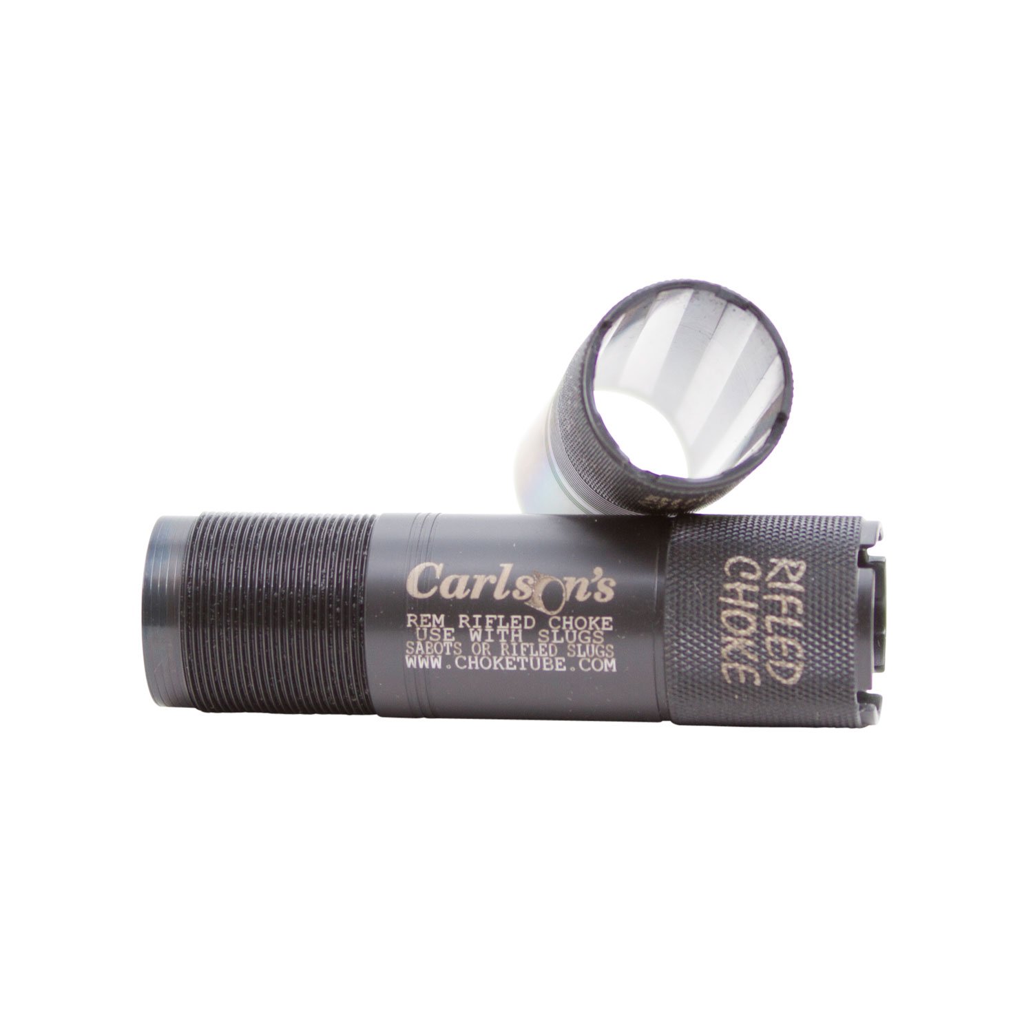 Carlson's 40020 Choke Tube 12 Gauge Rifled 304 Stainless Steel Black - Carlson - 12 GAUGE