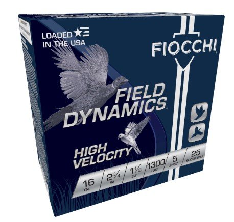 Buy Fiocchi Field Dynamics Hi Velocity 16 Gauge 2.75In #5 Lead 25Rd online