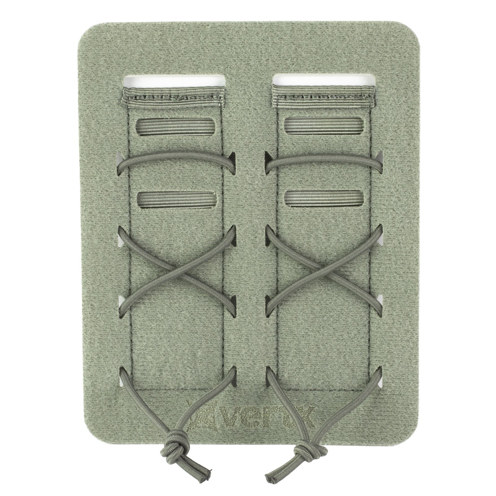Vertx MAP Admin Double Velcro MOLLE Adapter Panel System Gray - Vertx
