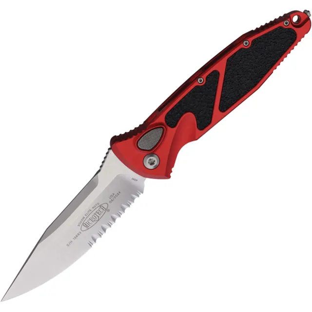 Microtech SOCOM Elite 160A-11RD 3.98 In SE/PS/SW Red ALU Handle - MICROTECH for sale at Iron and Lace