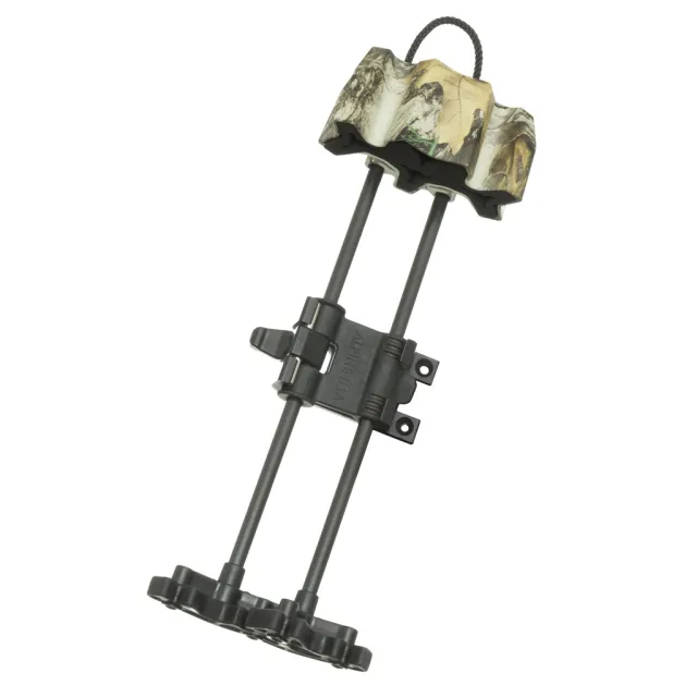 Alpine 1601148 Power Loc 4 Arrow Quiver Realtree Edge, 6.3oz, 11 5/8" - Alpine