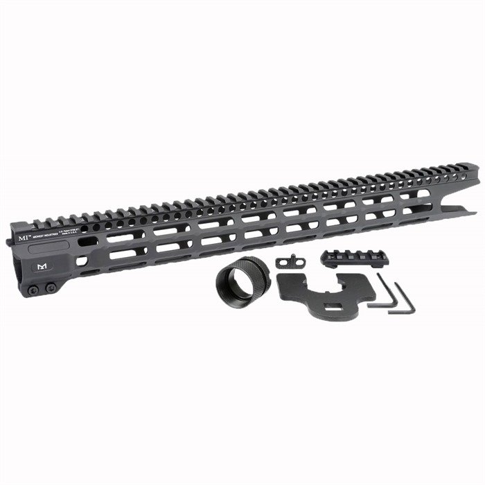 Midwest Industries MI-CRM17XR AR-15 17.5" M-LOK Hand Guard Matte Black - Midwest Industries