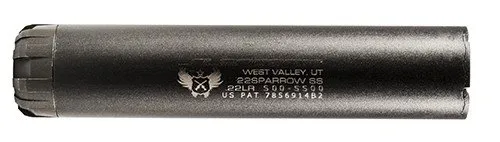 SilencerCo Sparrow 22 Rimfire Suppressor 22LR 5.08" Stainless Steel