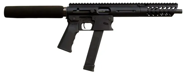 TNW ASRP10BL Aero Survival 10MM Pistol with Rifle Conversion, Black