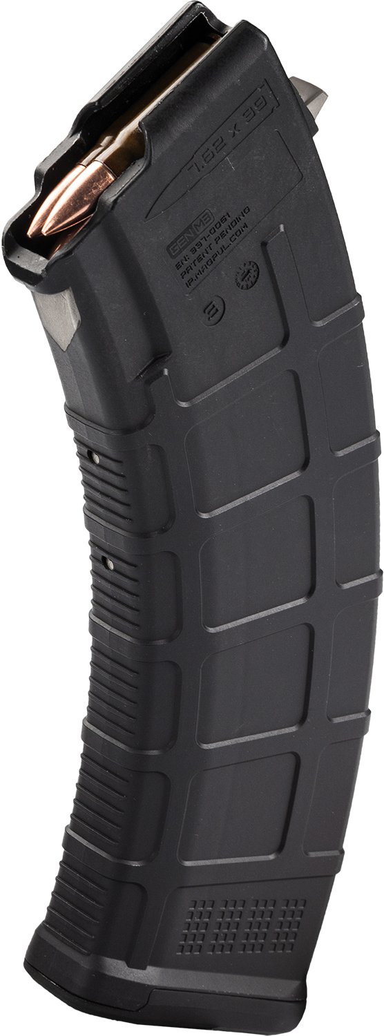Magpul MAG573-BLK PMAG 30 AK/AKM Gen 3 7.62x39 30-Round Magazine Black - Magpul Industries - 7.62 x 39 mm