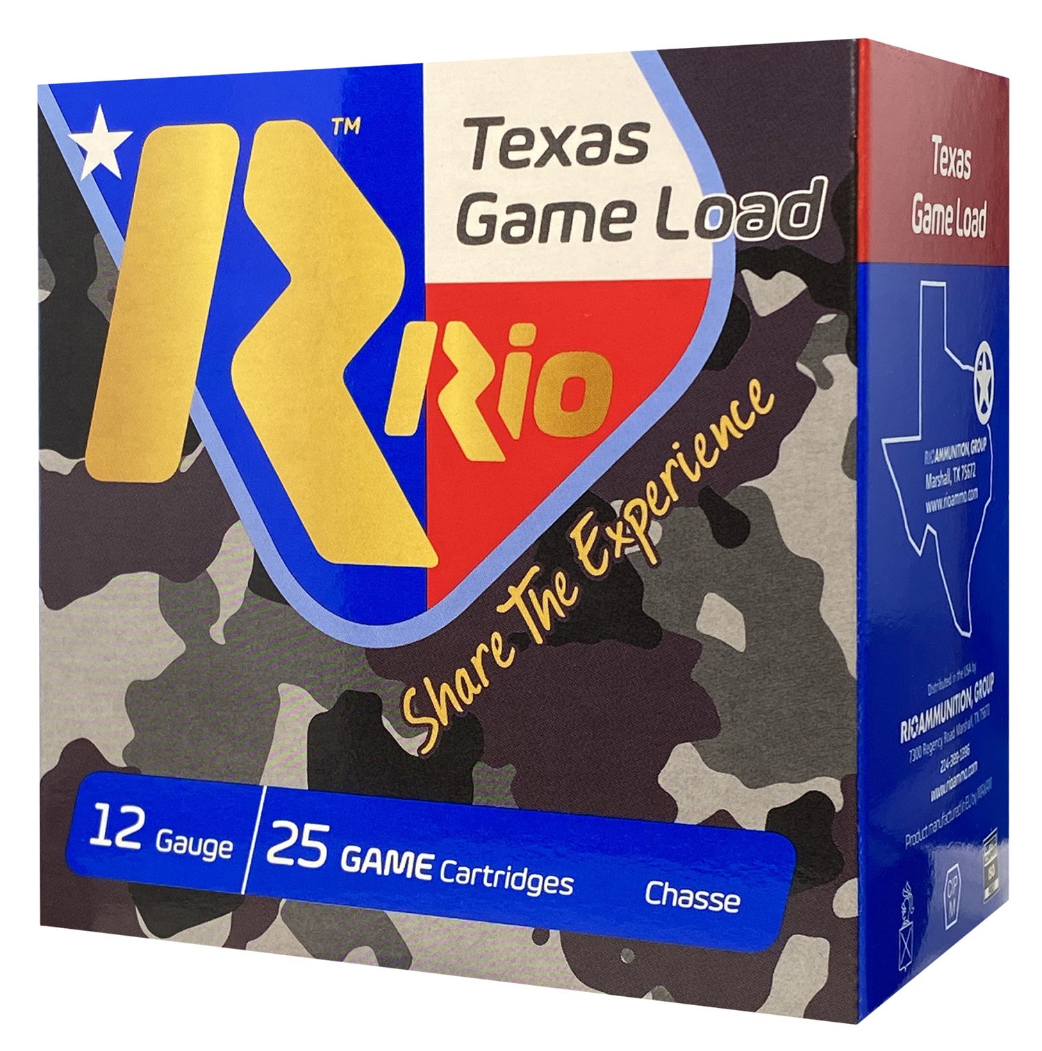 Buy Rio Ammunition TGHV368 Texas Game Load 12Ga 2.75" 1.25oz 8 Shot 25/Box online
