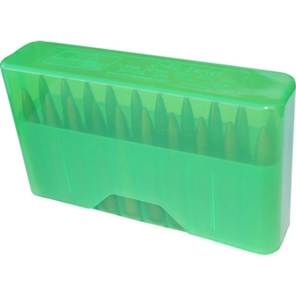 MTM J-20-XS-16 Clear/Green Ammo Box .223 204 20 rd. - MTM Case-Gard