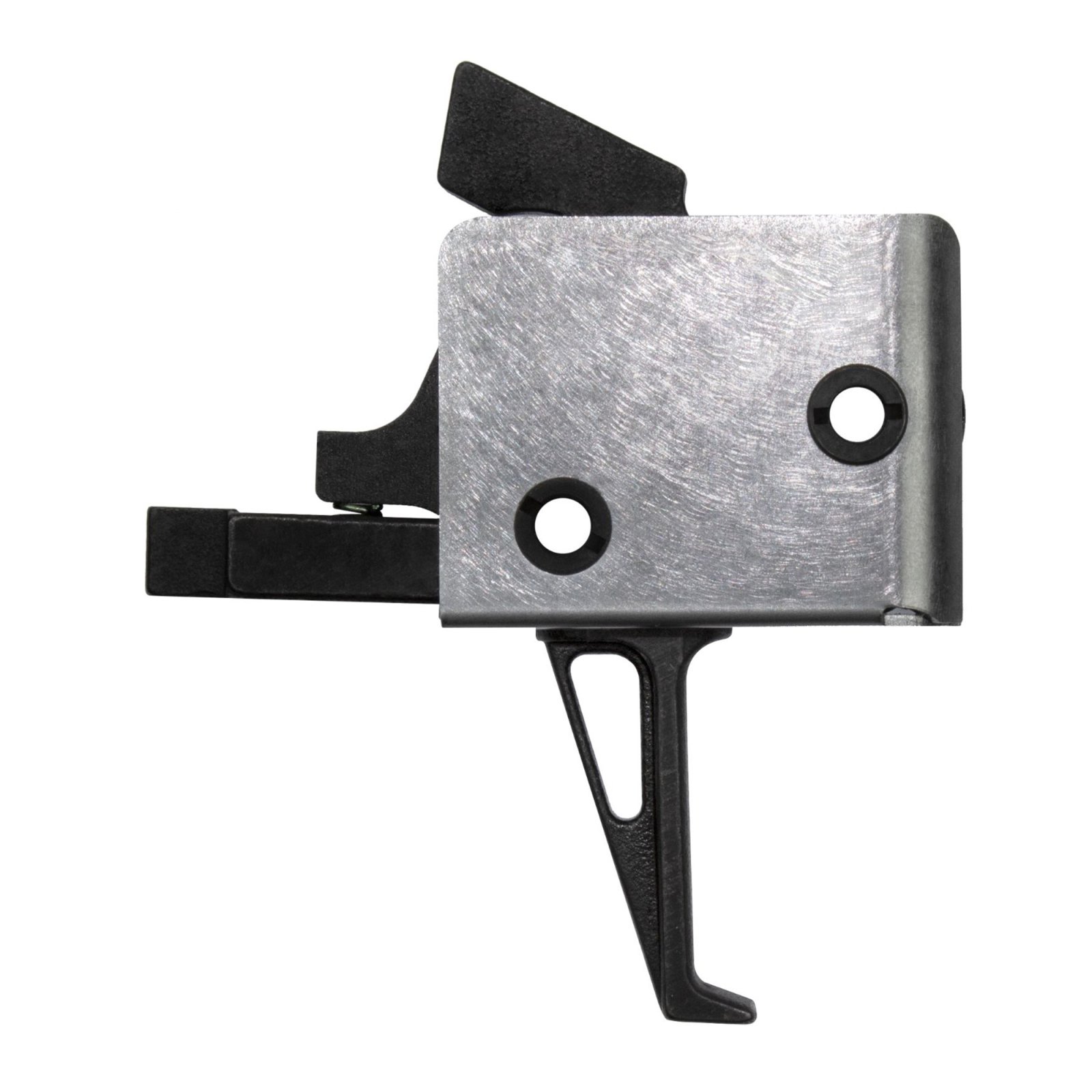 CMC 92503 AR-15 Drop-In Single-Stage Flat Trigger 4-4.5 lbs Black/Silver - CMC Triggers