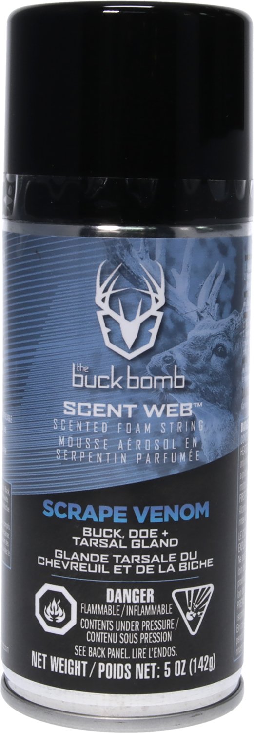 Hunters Specialties Scent Web Foam Spray Scrape Vent Attractant - HS Precision