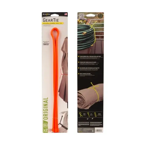 Nite-Ize Gear Tie Reusable Rubber Twist Tie GT32-31-2R3