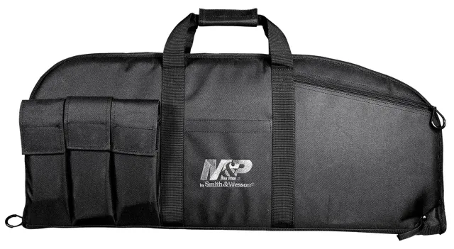 Smith & Wesson M&P Duty Series 45" Gun Case with AR Mag Pouches - Black - M&P