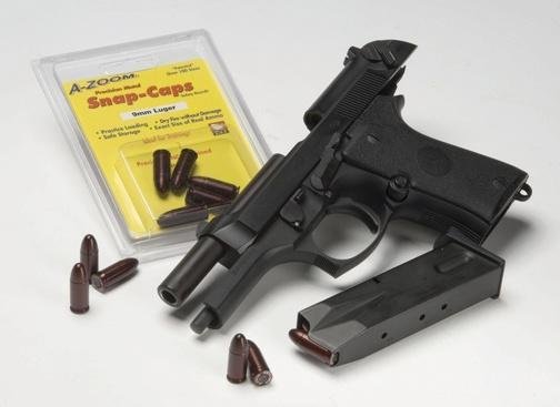 A-Zoom Precision 45 ACP Aluminum Snap Caps, 5-Pack, Safe Handling Training Tool, 15115 - A-Zoom - 45 ACP