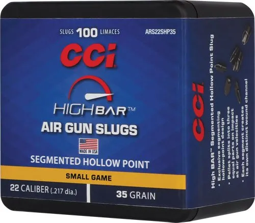 Buy CCI High Bar .22 35gr HP Air Pellets 100 Rounds online