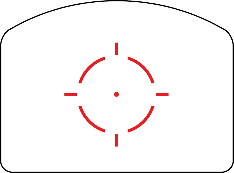 Trijicon Rmr Hd Red Dot Sight 1x 55 Moa Adjustable Led Black 7075 Aluminum - Trijicon - 0.89" X 0.67"
