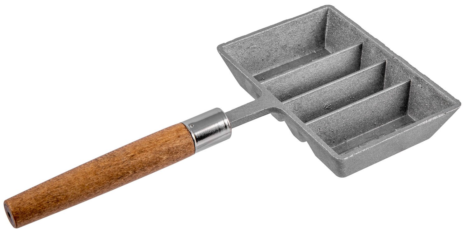 Lee Precision 90029 Ingot Mold Aluminum/Wood for 1/2 & 1 lb - Lee Precision - All