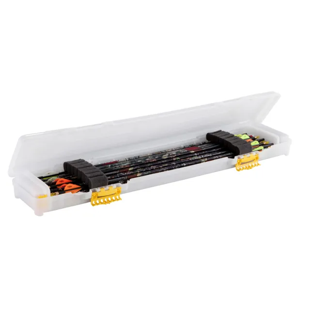 Plano BowMax Compact Arrow Case Holds 28 Arrows Built-in Broadhead Wrench - Plano Molding Company