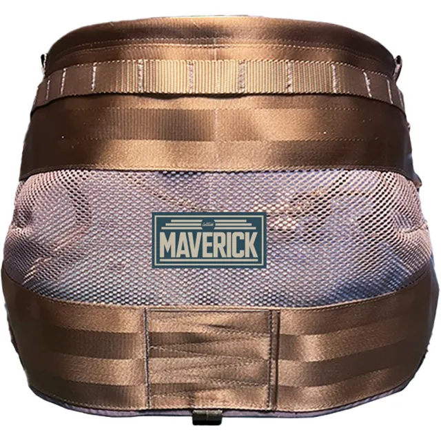 Latitude Maverick SK-MAV-GRY Saddle, Ultralight 21oz, 28"-40" Waist Range - Latitude Outdoors