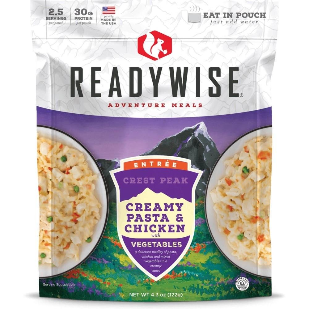 Buy ReadyWise Crest Peak Creamy Pasta & Chicken 4.3 oz Pouch online