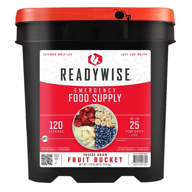 Wise Foods ReadyWise 120-Serving Freeze Dried Fruit Bundle - Wise Foods, Inc.