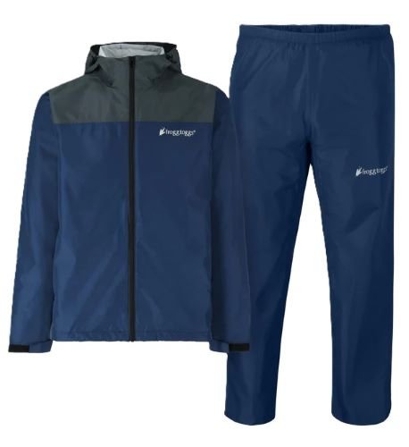 Frogg Toggs Vapor Rain Suit Blue Gray Waterproof Durable - Frogg Toggs