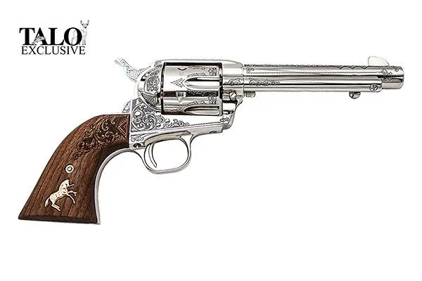 Colt P1850-LDN .45 Colt SAA Nimschke 5.5" Revolver Wood Grips Stainless