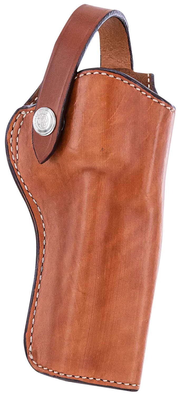 Bianchi 1L Lawman Western Style Holster Tan Leather Belt Loop Colt New Frontier/Colt Single Action Army 10054 - Bianchi