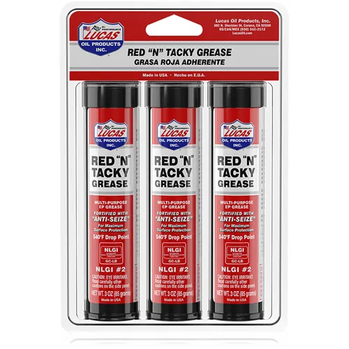 Lucas Oil Red N Tacky Grease High-Temp Water Resistant Formula - Lucas Oil