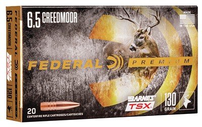 Buy Federal P65CRDBTSX1 6.5 Creedmoor 130gr Barnes TSX 20rd Rifle Ammo online