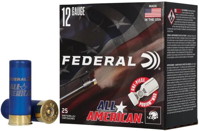 Buy Federal Premium All-American FAA12H8 12 Gauge 2.75 In 1 1/8 oz #8 Shot online