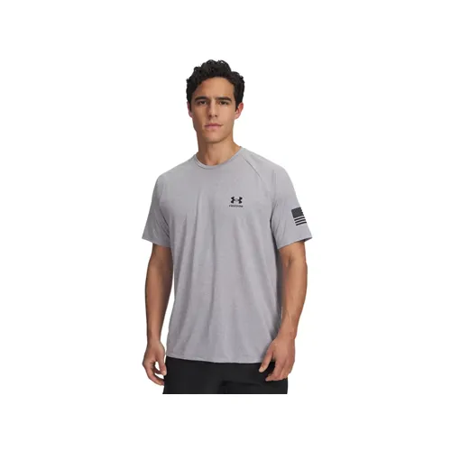 Under Armour Freedom Tech SS Short Sleeve Tee XL Moisture-Wicking