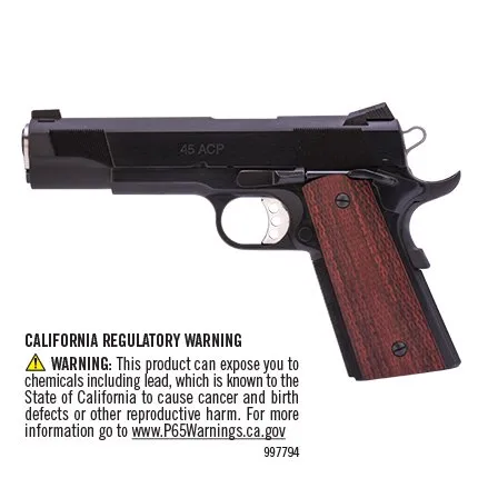 Les Baer LBP9001 Custom Carry 5" Pistol .45 ACP 8RD Blu Finish