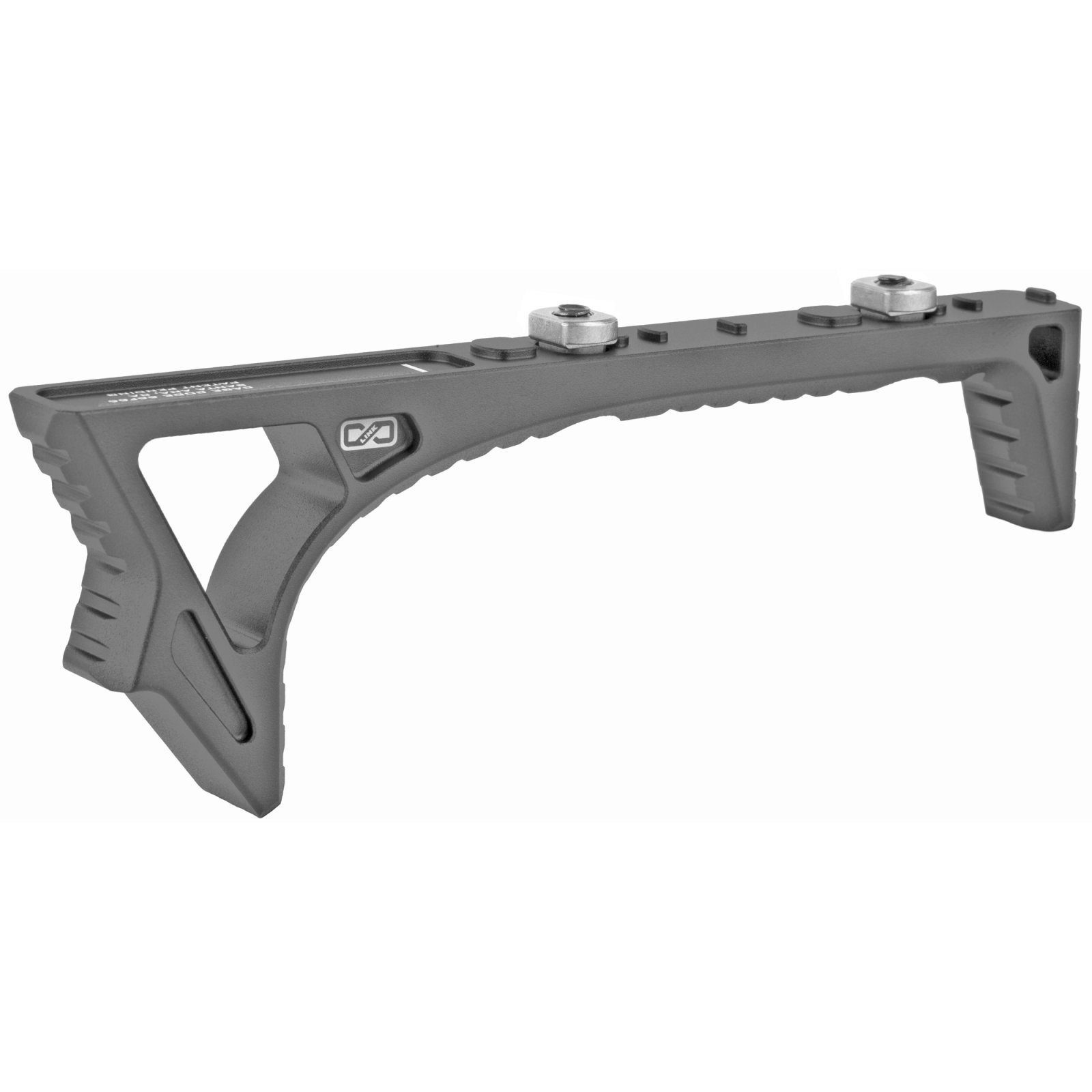 Strike Industries LINKCFGBK Curved Foregrip AR-Platform Black Aluminum - Strike Industries
